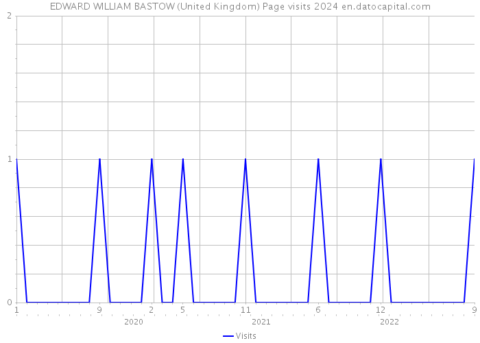 EDWARD WILLIAM BASTOW (United Kingdom) Page visits 2024 
