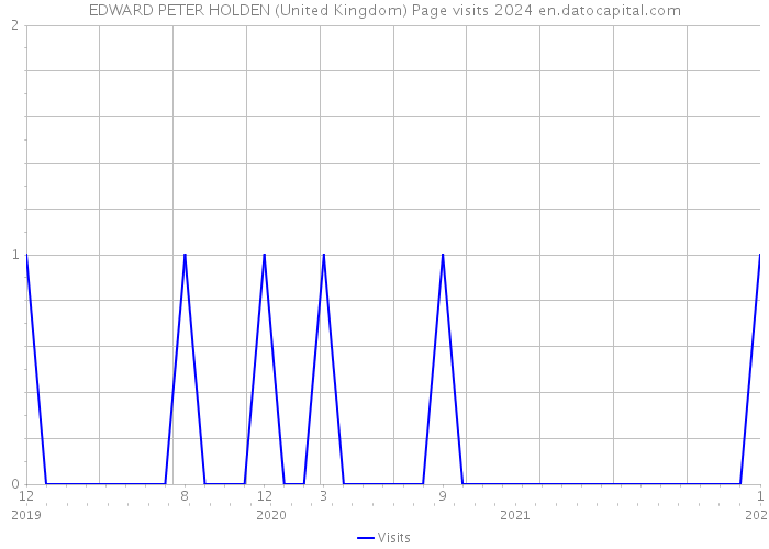 EDWARD PETER HOLDEN (United Kingdom) Page visits 2024 