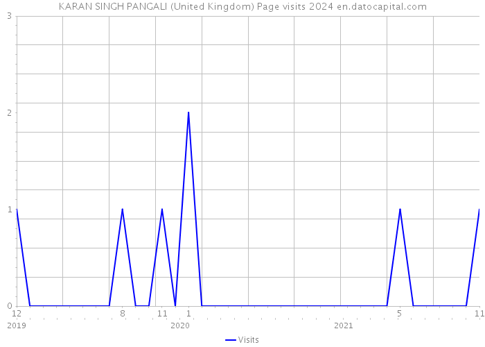 KARAN SINGH PANGALI (United Kingdom) Page visits 2024 