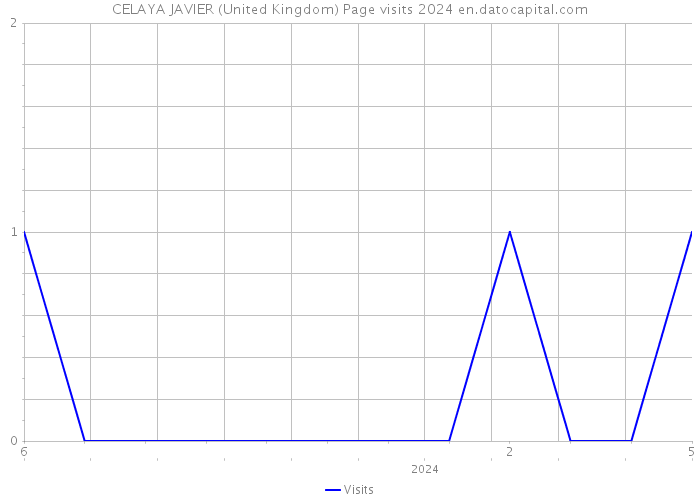 CELAYA JAVIER (United Kingdom) Page visits 2024 