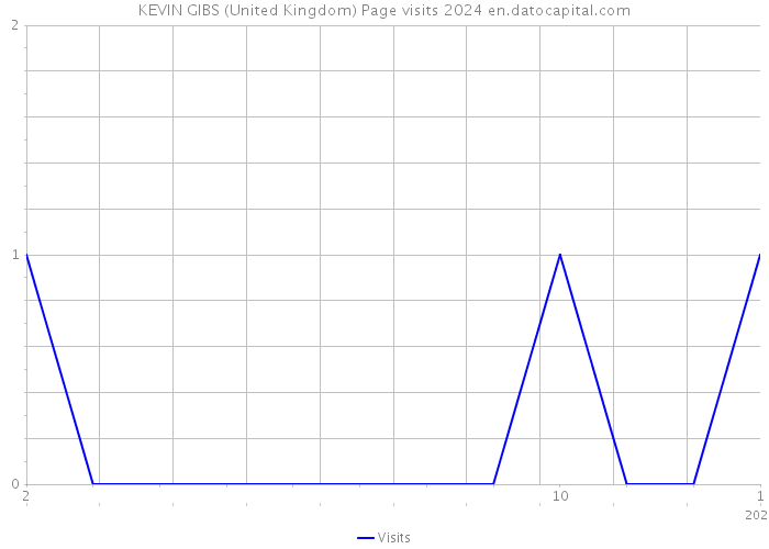 KEVIN GIBS (United Kingdom) Page visits 2024 