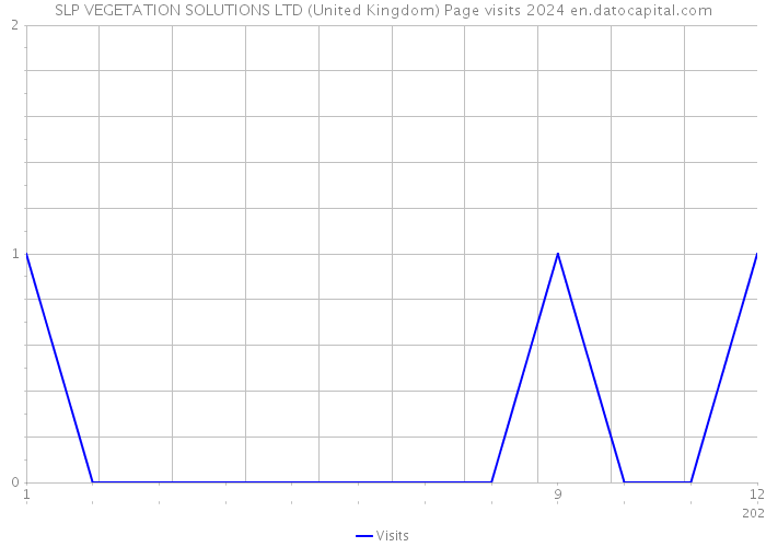SLP VEGETATION SOLUTIONS LTD (United Kingdom) Page visits 2024 