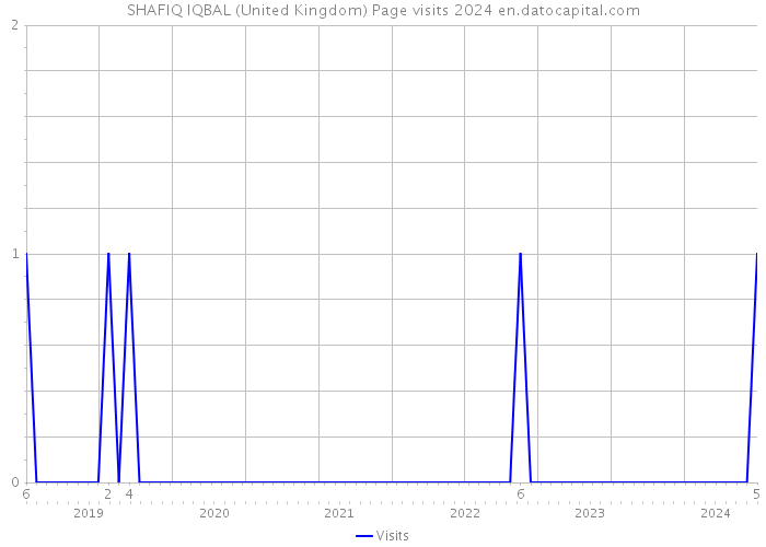 SHAFIQ IQBAL (United Kingdom) Page visits 2024 