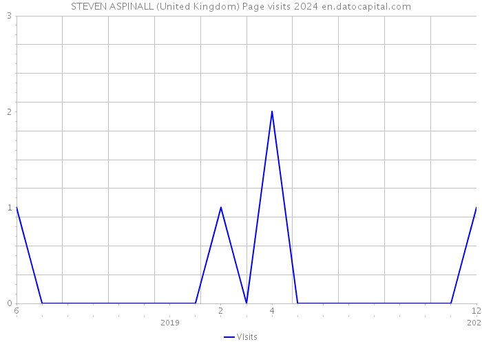 STEVEN ASPINALL (United Kingdom) Page visits 2024 