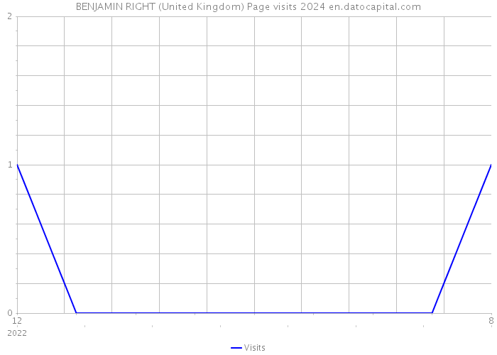 BENJAMIN RIGHT (United Kingdom) Page visits 2024 