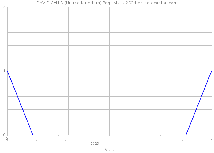 DAVID CHILD (United Kingdom) Page visits 2024 