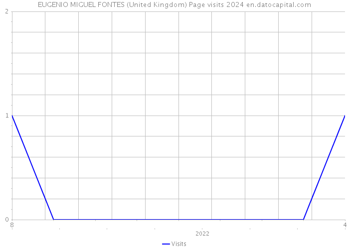 EUGENIO MIGUEL FONTES (United Kingdom) Page visits 2024 
