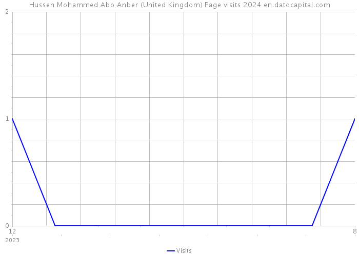 Hussen Mohammed Abo Anber (United Kingdom) Page visits 2024 