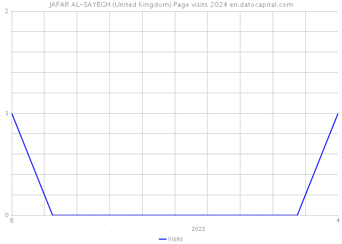 JAFAR AL-SAYEGH (United Kingdom) Page visits 2024 