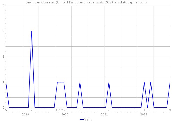 Leighton Cumner (United Kingdom) Page visits 2024 