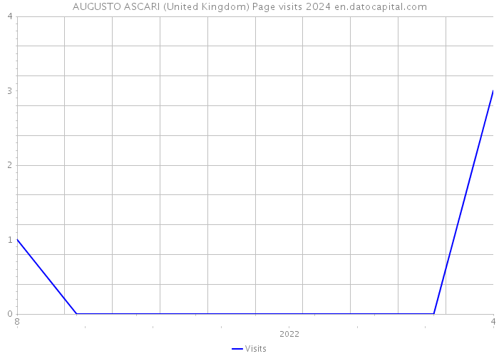 AUGUSTO ASCARI (United Kingdom) Page visits 2024 