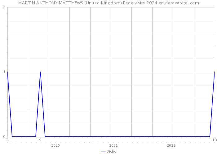 MARTIN ANTHONY MATTHEWS (United Kingdom) Page visits 2024 