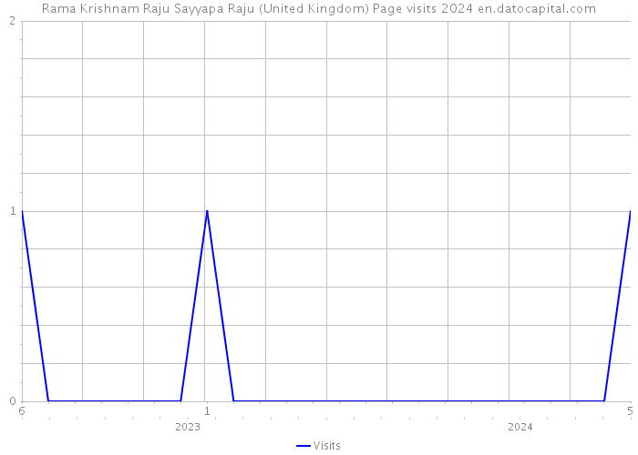 Rama Krishnam Raju Sayyapa Raju (United Kingdom) Page visits 2024 