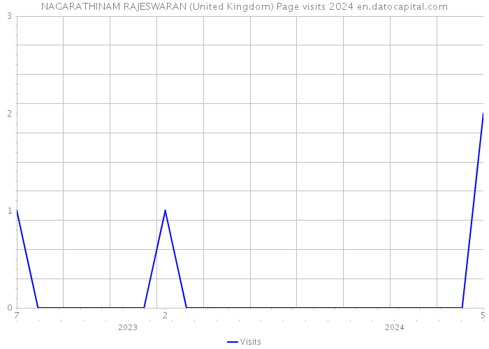 NAGARATHINAM RAJESWARAN (United Kingdom) Page visits 2024 