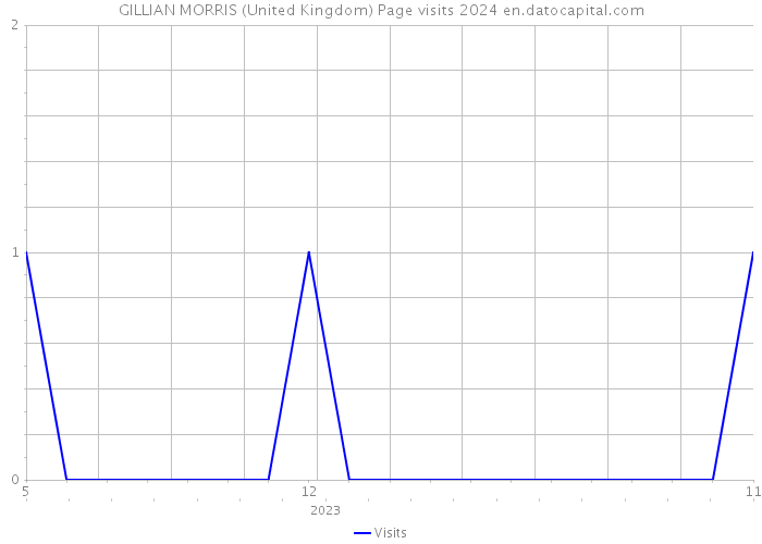 GILLIAN MORRIS (United Kingdom) Page visits 2024 