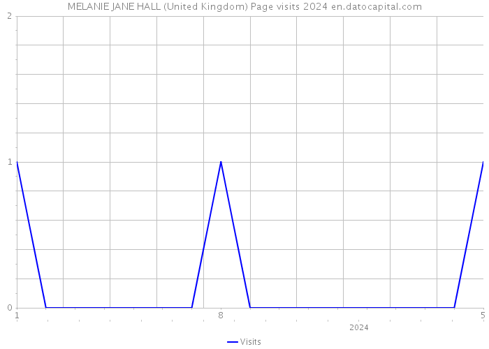 MELANIE JANE HALL (United Kingdom) Page visits 2024 