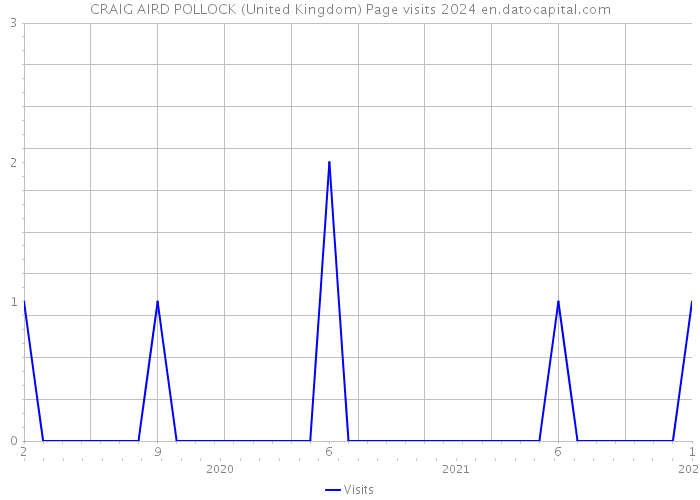 CRAIG AIRD POLLOCK (United Kingdom) Page visits 2024 