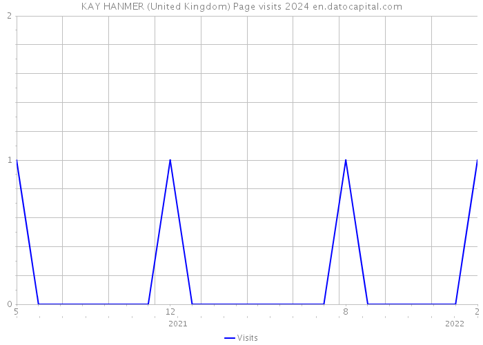 KAY HANMER (United Kingdom) Page visits 2024 