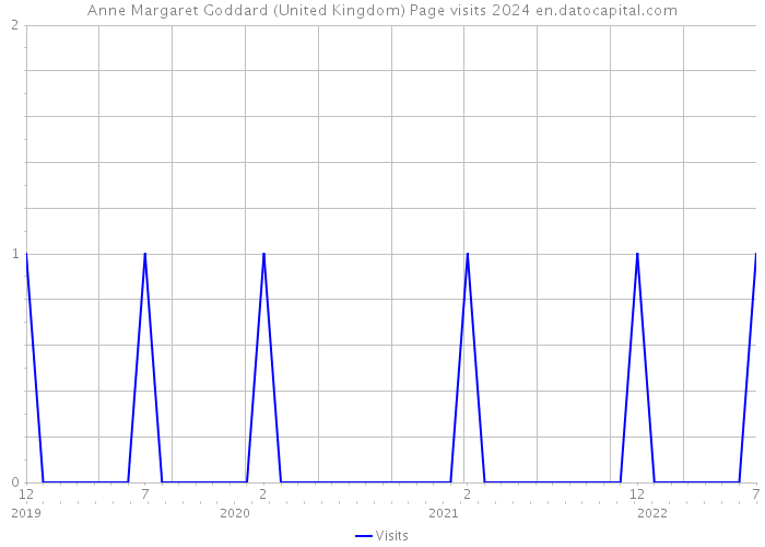 Anne Margaret Goddard (United Kingdom) Page visits 2024 