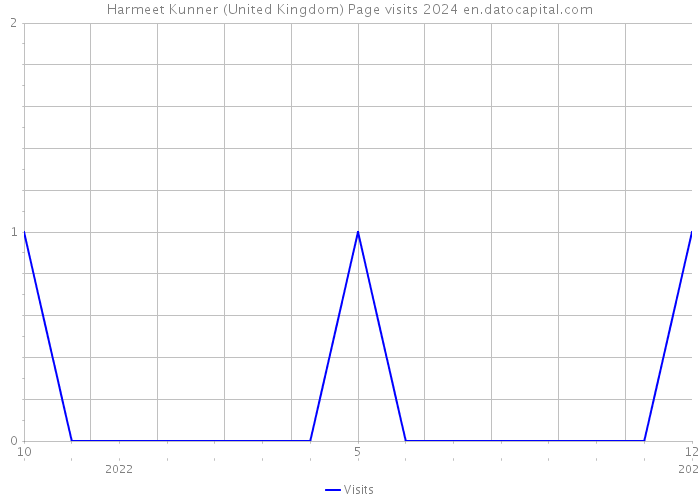 Harmeet Kunner (United Kingdom) Page visits 2024 