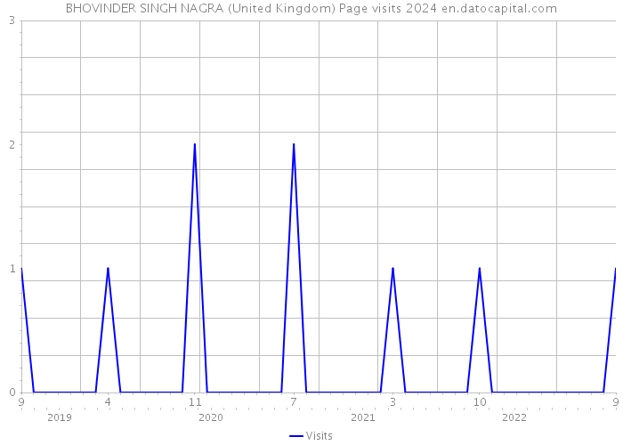 BHOVINDER SINGH NAGRA (United Kingdom) Page visits 2024 
