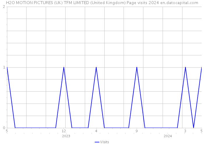 H2O MOTION PICTURES (UK) TFM LIMITED (United Kingdom) Page visits 2024 