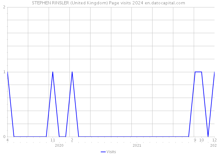 STEPHEN RINSLER (United Kingdom) Page visits 2024 