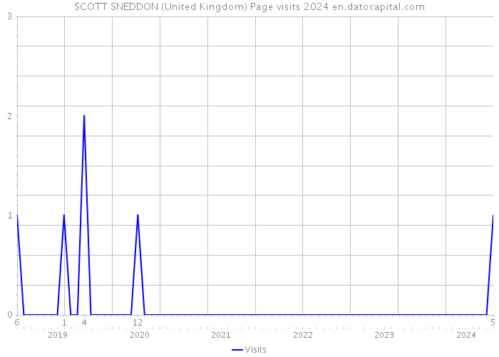 SCOTT SNEDDON (United Kingdom) Page visits 2024 