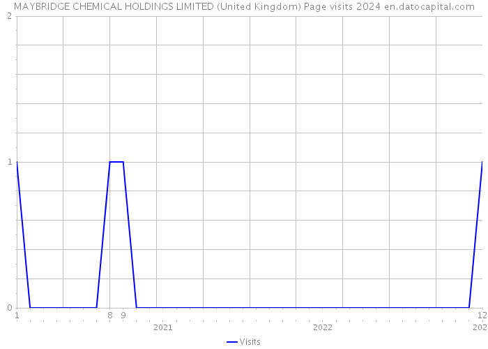 MAYBRIDGE CHEMICAL HOLDINGS LIMITED (United Kingdom) Page visits 2024 