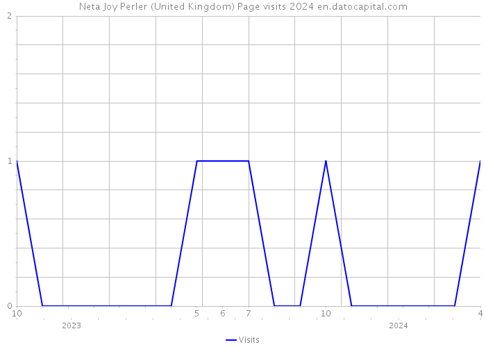 Neta Joy Perler (United Kingdom) Page visits 2024 