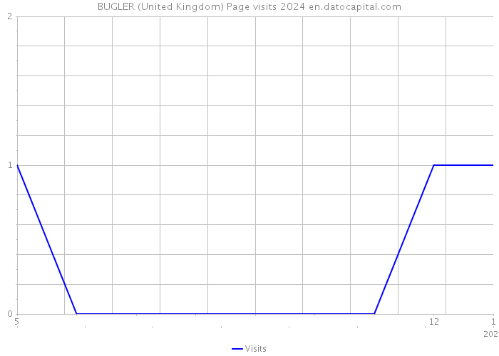 BUGLER (United Kingdom) Page visits 2024 