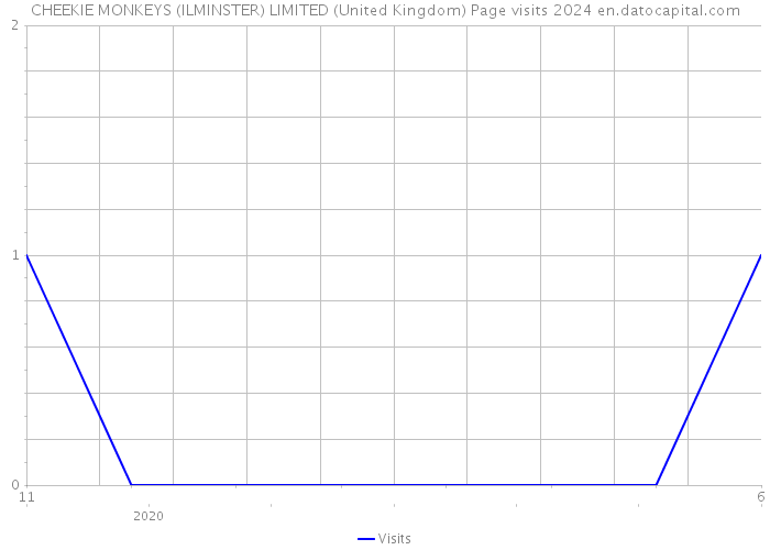 CHEEKIE MONKEYS (ILMINSTER) LIMITED (United Kingdom) Page visits 2024 