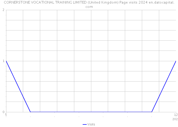 CORNERSTONE VOCATIONAL TRAINING LIMITED (United Kingdom) Page visits 2024 