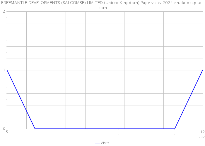 FREEMANTLE DEVELOPMENTS (SALCOMBE) LIMITED (United Kingdom) Page visits 2024 