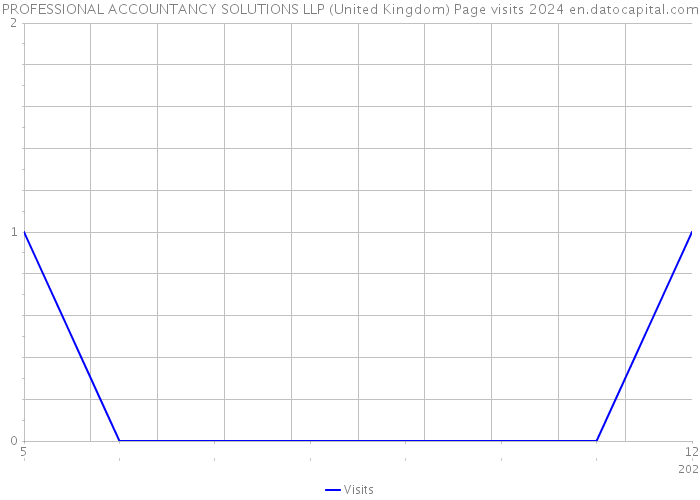 PROFESSIONAL ACCOUNTANCY SOLUTIONS LLP (United Kingdom) Page visits 2024 