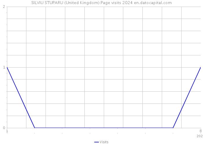 SILVIU STUPARU (United Kingdom) Page visits 2024 