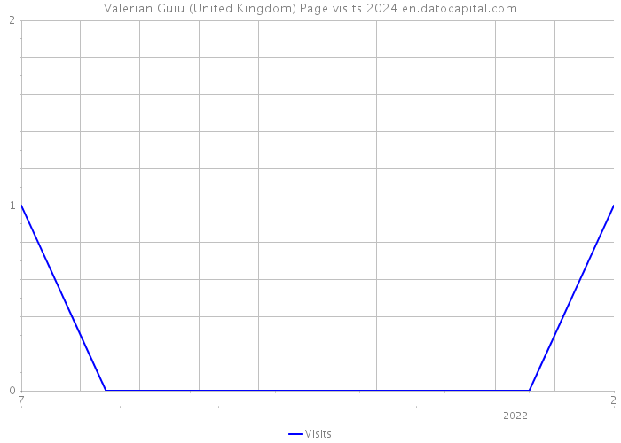 Valerian Guiu (United Kingdom) Page visits 2024 