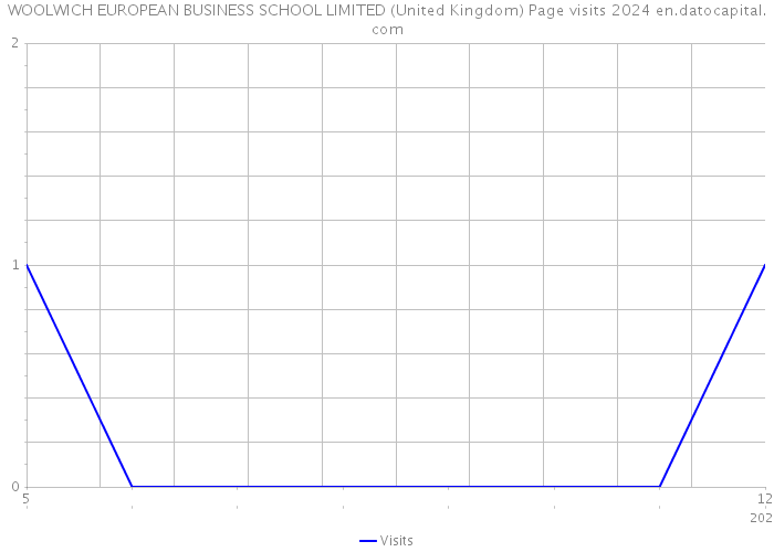 WOOLWICH EUROPEAN BUSINESS SCHOOL LIMITED (United Kingdom) Page visits 2024 