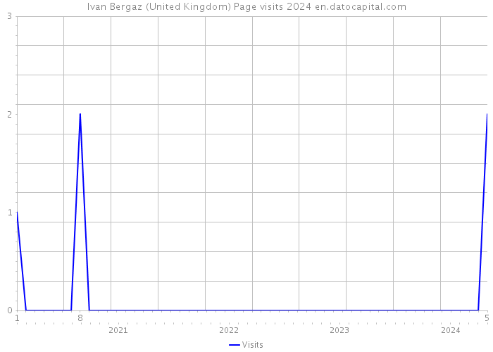 Ivan Bergaz (United Kingdom) Page visits 2024 