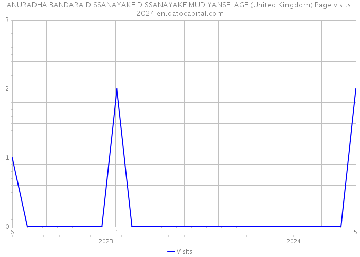 ANURADHA BANDARA DISSANAYAKE DISSANAYAKE MUDIYANSELAGE (United Kingdom) Page visits 2024 