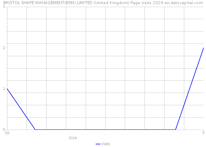BRISTOL SHAPE MANAGEMENT(BSM) LIMITED (United Kingdom) Page visits 2024 