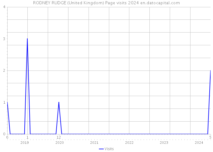 RODNEY RUDGE (United Kingdom) Page visits 2024 