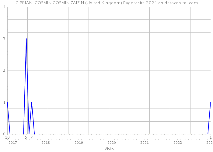 CIPRIAN-COSMIN COSMIN ZAIZIN (United Kingdom) Page visits 2024 
