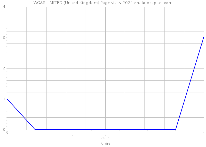 WG&S LIMITED (United Kingdom) Page visits 2024 