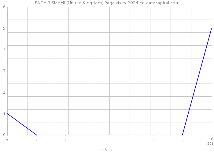 BACHIR SMAHI (United Kingdom) Page visits 2024 