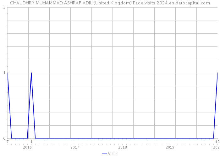 CHAUDHRY MUHAMMAD ASHRAF ADIL (United Kingdom) Page visits 2024 