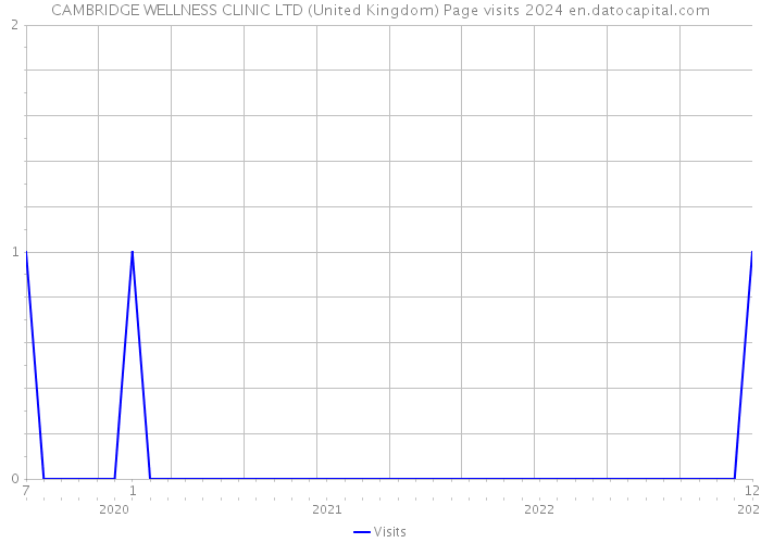 CAMBRIDGE WELLNESS CLINIC LTD (United Kingdom) Page visits 2024 