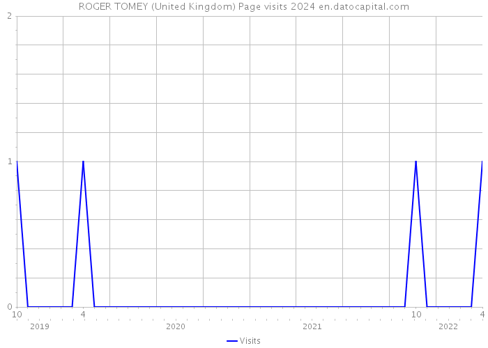 ROGER TOMEY (United Kingdom) Page visits 2024 