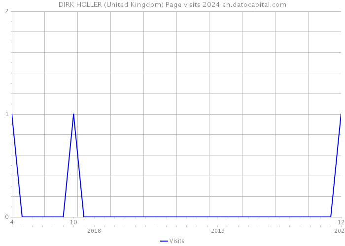 DIRK HOLLER (United Kingdom) Page visits 2024 