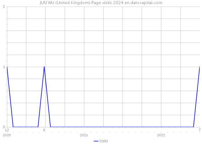 JUN WU (United Kingdom) Page visits 2024 